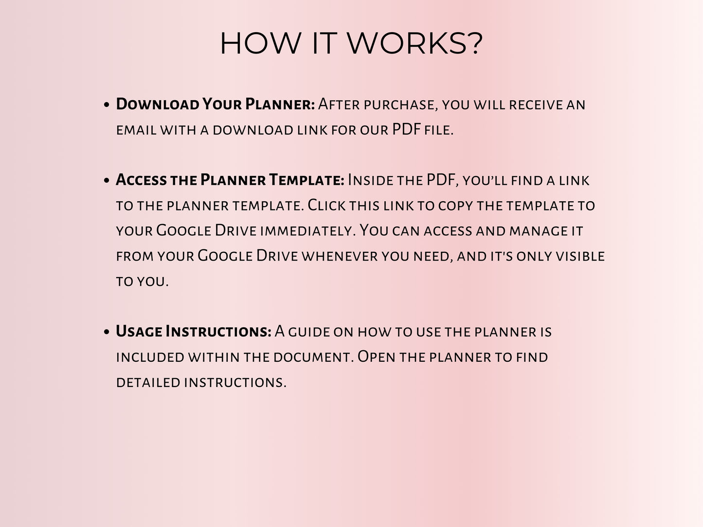 Paycheck Budget Planner - Pink Template